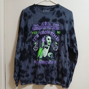 Tie-Dye Long Sleeve BeetleJuice Tee
